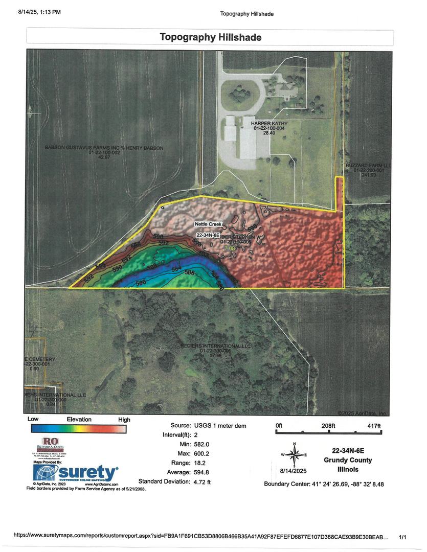5900 West Hoge Road Morris, IL 60450 - Photo 7 of 10 a black and white photo of a bathroom