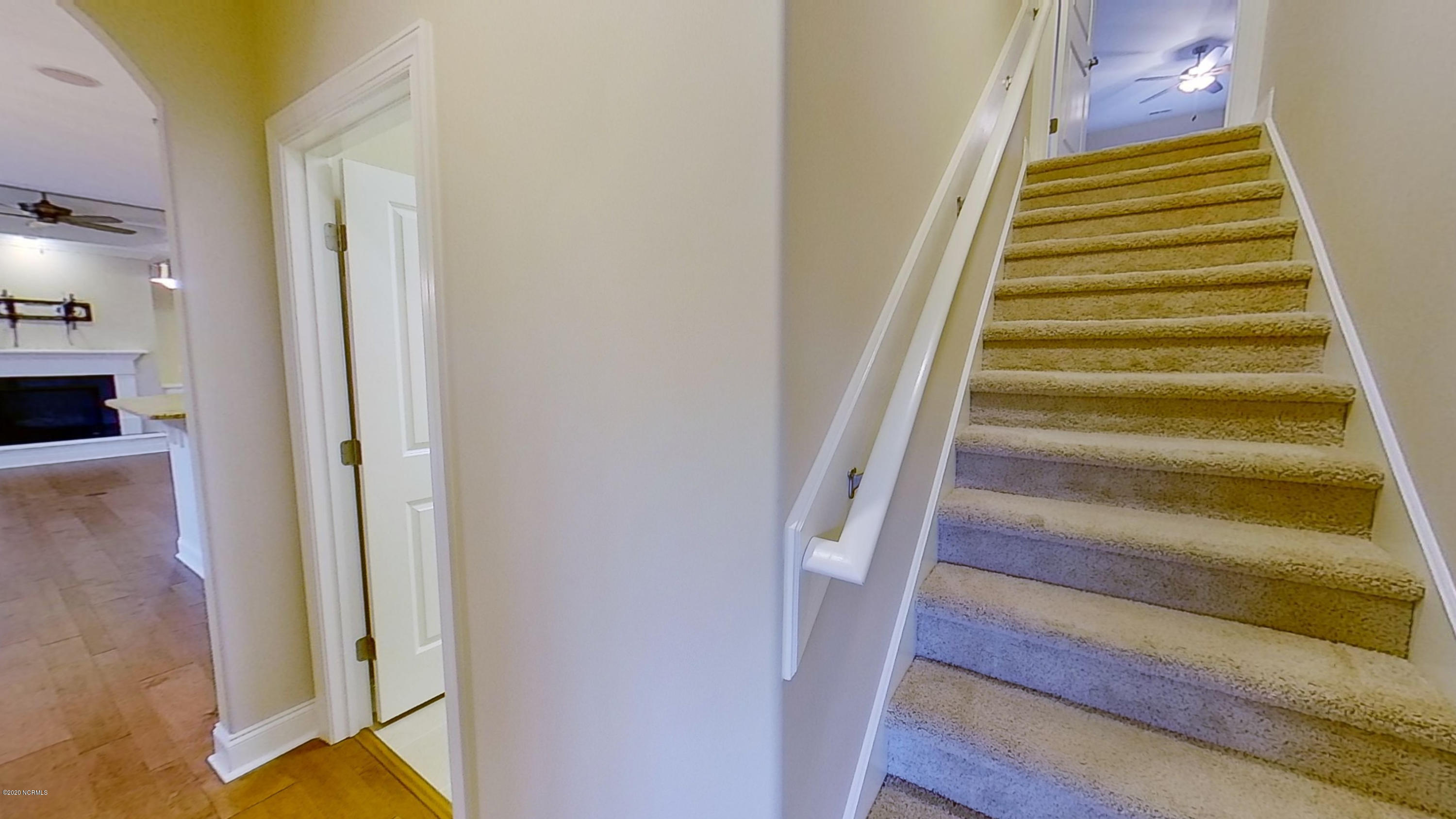 2140 Springstone Drive Leland, NC 28451 - Photo 29 of 38 Stairway to bedroom #3