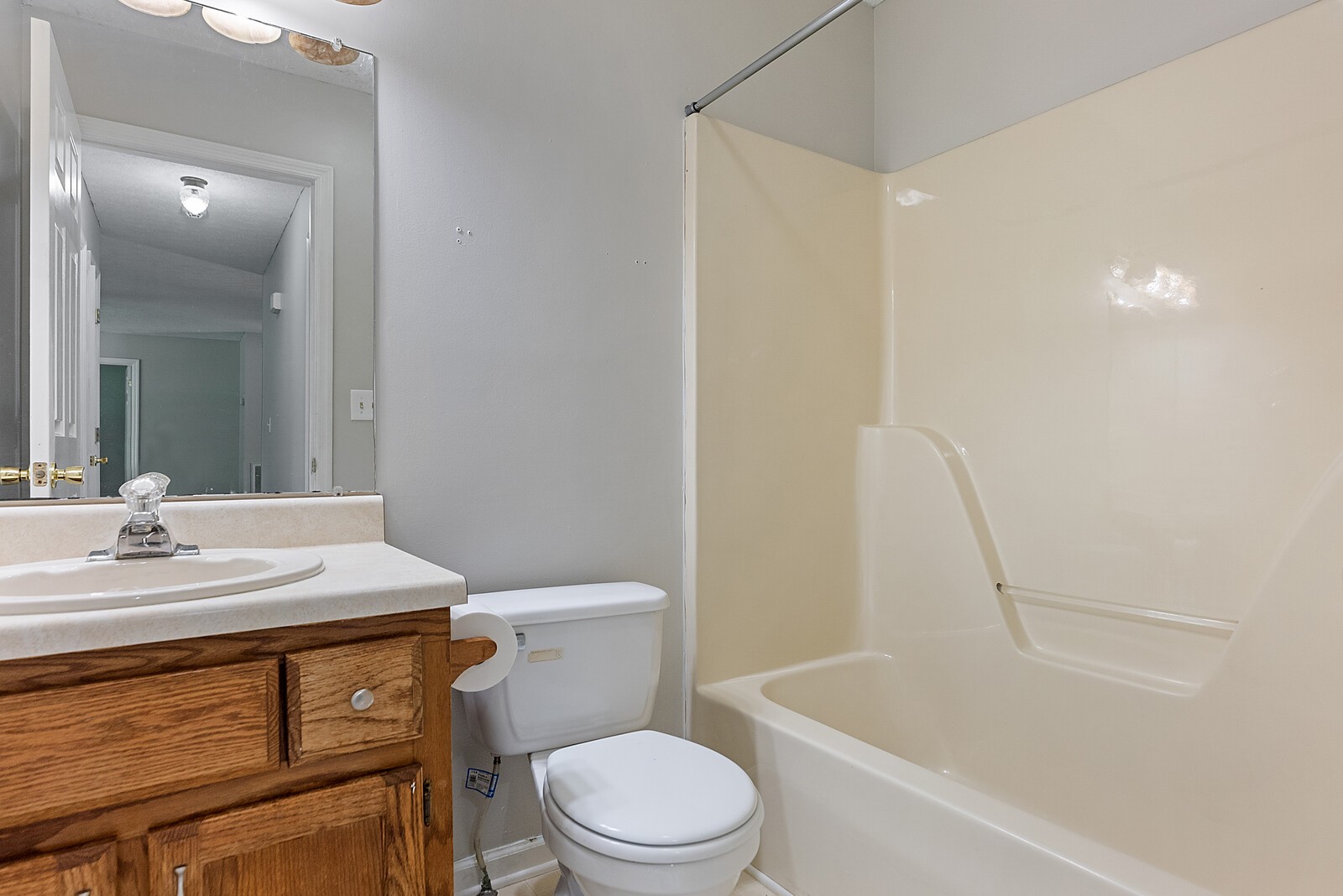 238 Hester Road Portland, TN 37148 - Photo 14 of 17 a bathroom with a sink a toilet and shower