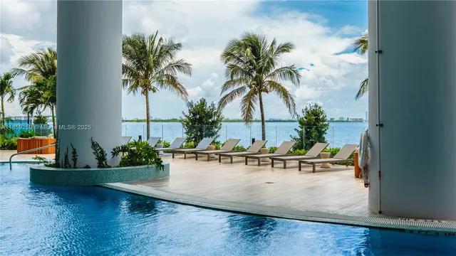 a view of outdoor space with seating area