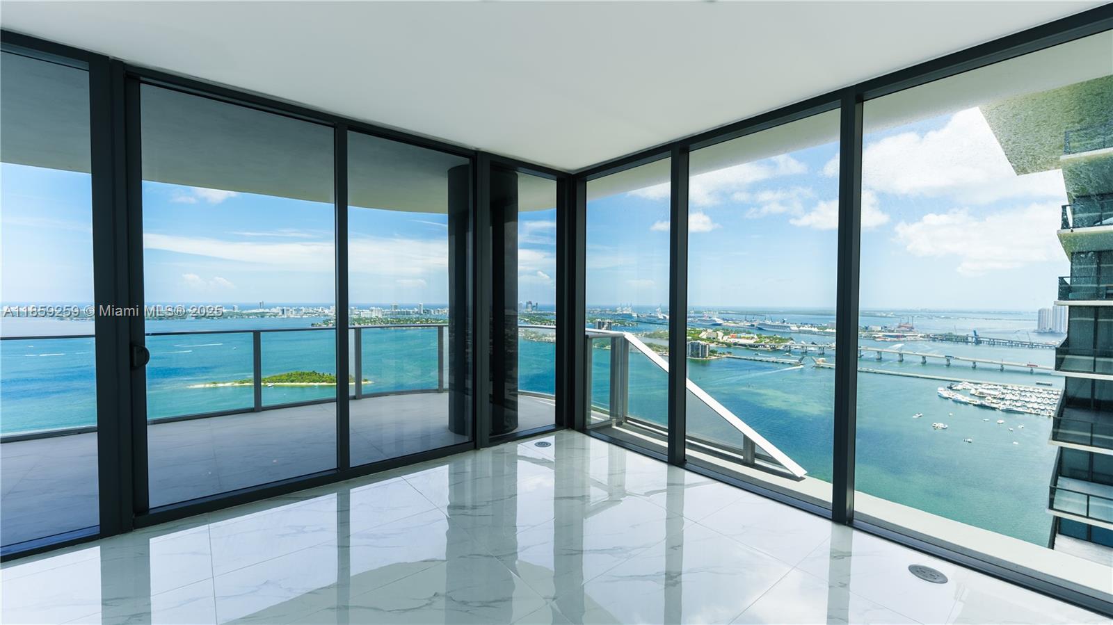 700 Northeast 24th Street, Unit 4407 Miami, FL 33137 - Photo 68 of 75 a view of an empty room with window