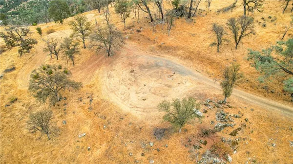 a view of an outdoor space and mountain view