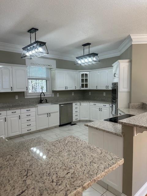 370 Buchanan Circle Dallas, GA 30157 - Photo 34 of 54 a kitchen with stainless steel appliances granite countertop a stove a sink and a microwave