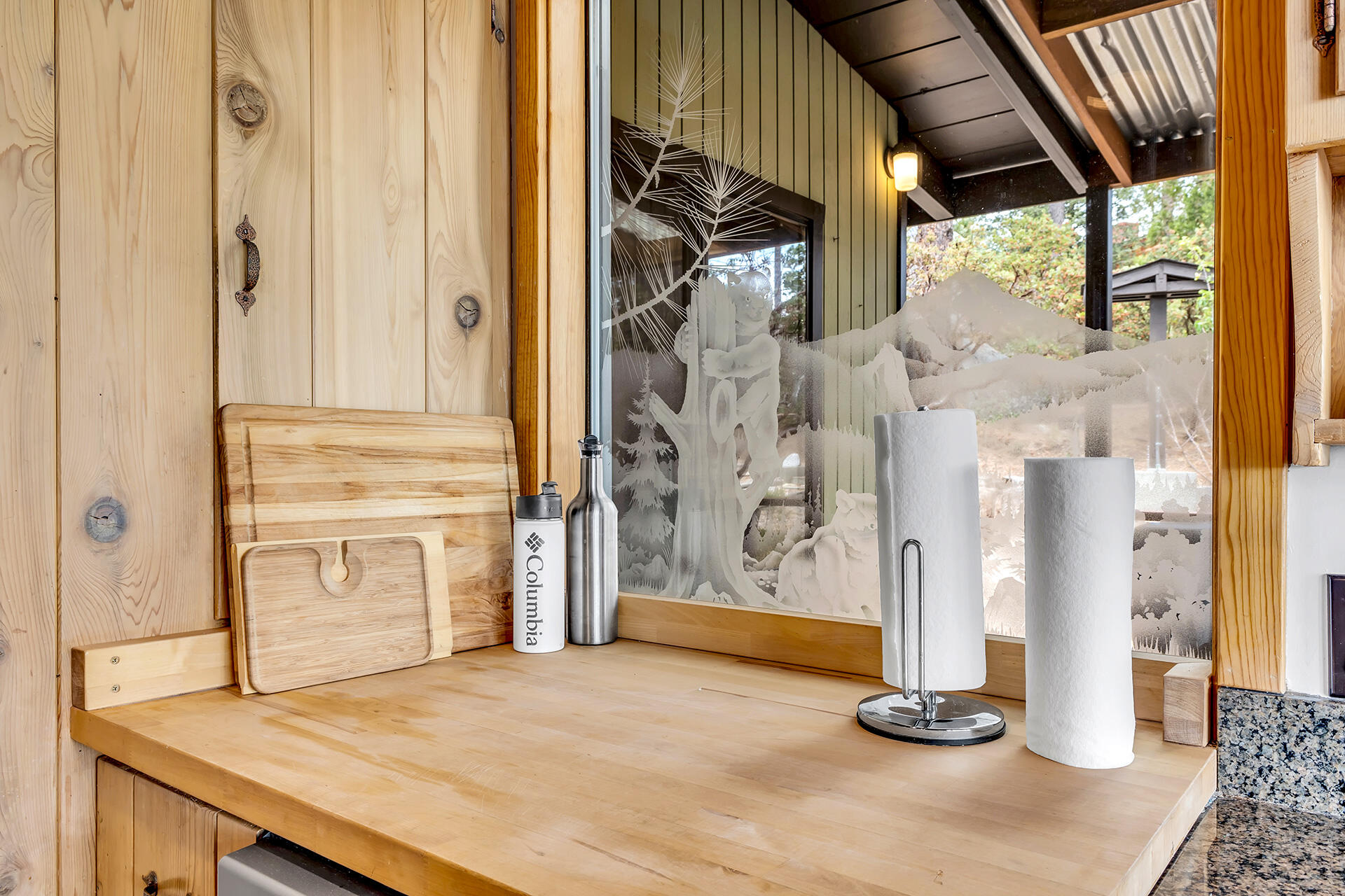 27011 Lookout Lane Idyllwild, CA 92549 - Photo 27 of 68 a view of a bathroom with a sink and a window