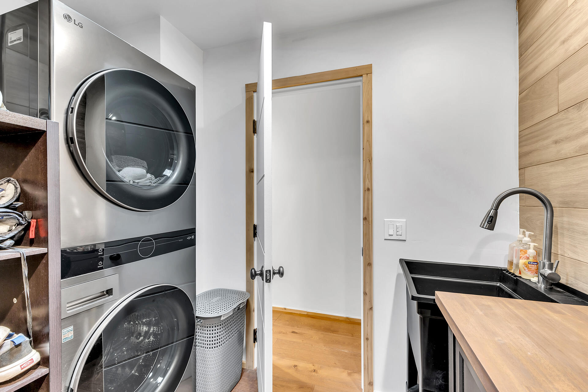27011 Lookout Lane Idyllwild, CA 92549 - Photo 48 of 68 a close view of a sink and a washer and dryer