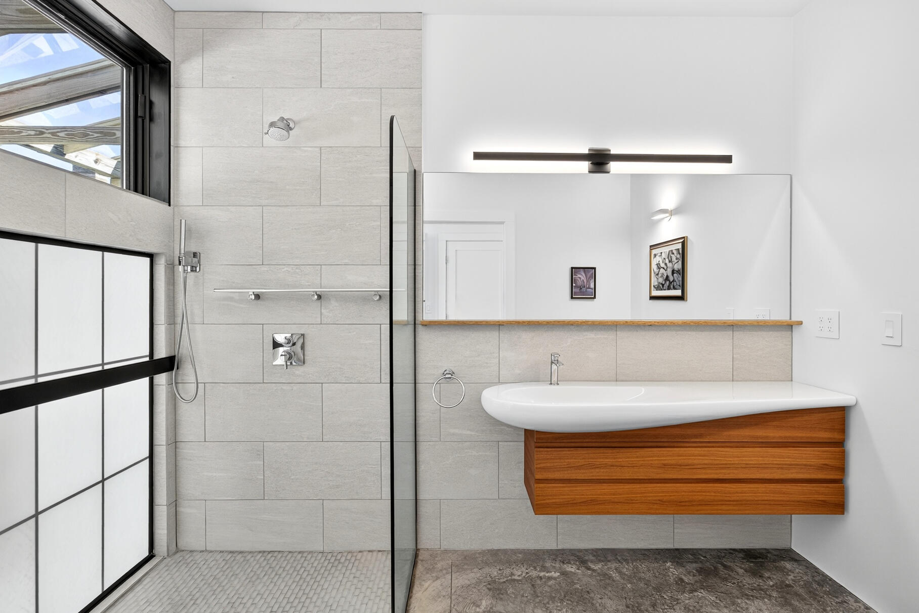 50 Rivers Edge Road East Falmouth, MA 02536 - Photo 32 of 55 a bathroom with a sink and a mirror