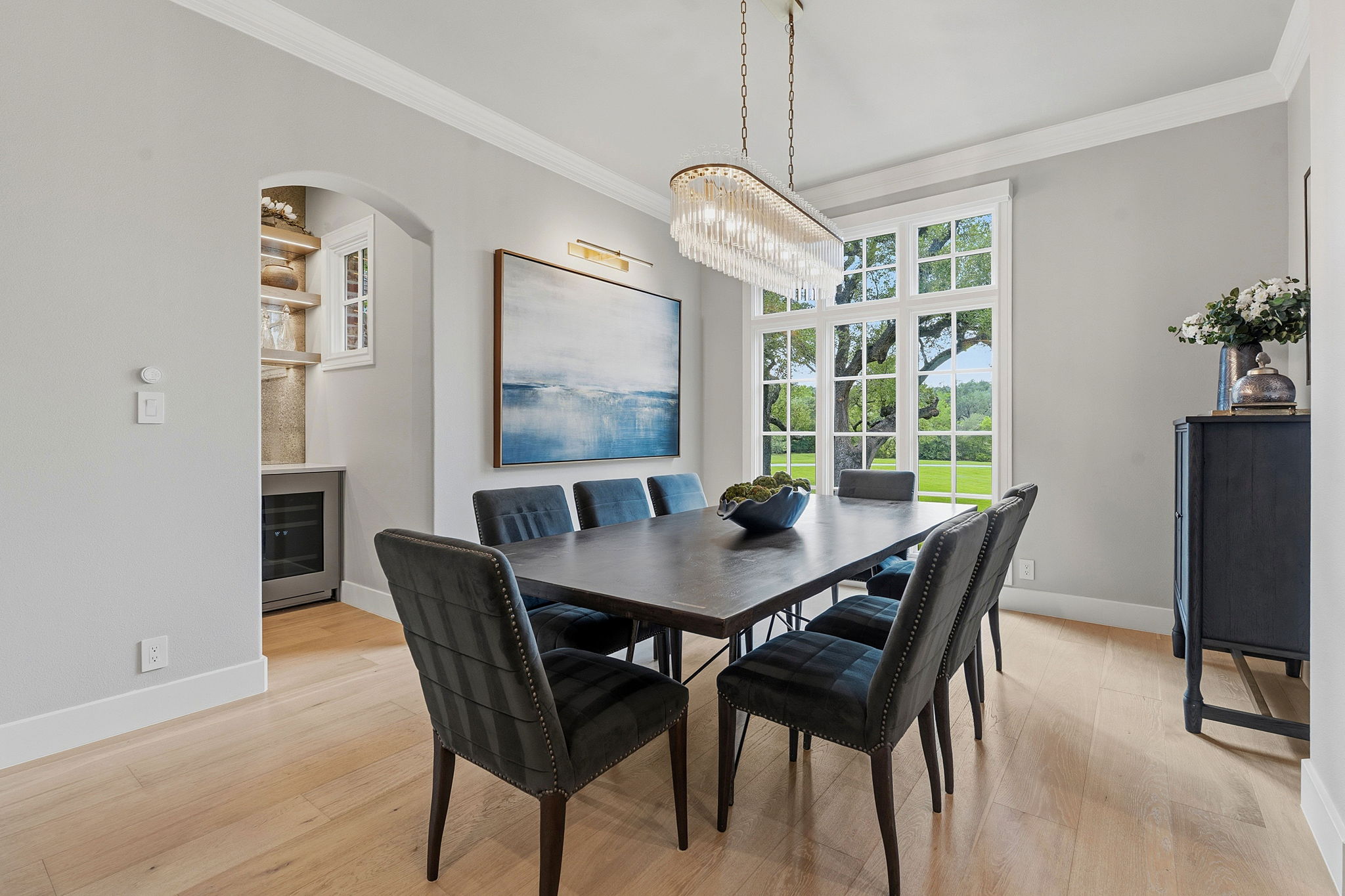 11501 Turtle Lane Austin, TX 78726 - Photo 4 of 37 a view of a dining room with furniture window and wooden floor