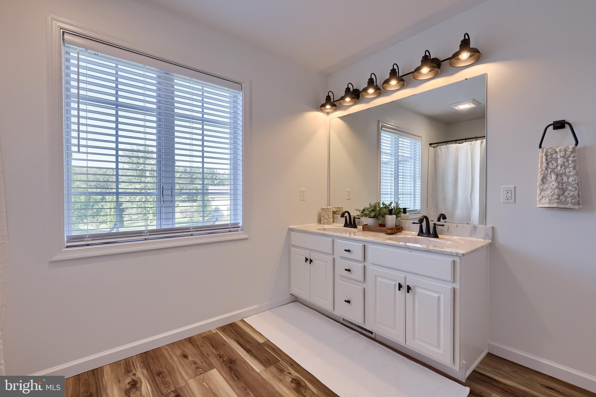 809 West Brubaker Valley Road Lititz, PA 17543 - Photo 21 of 58 a bathroom with a sink vanity and mirror