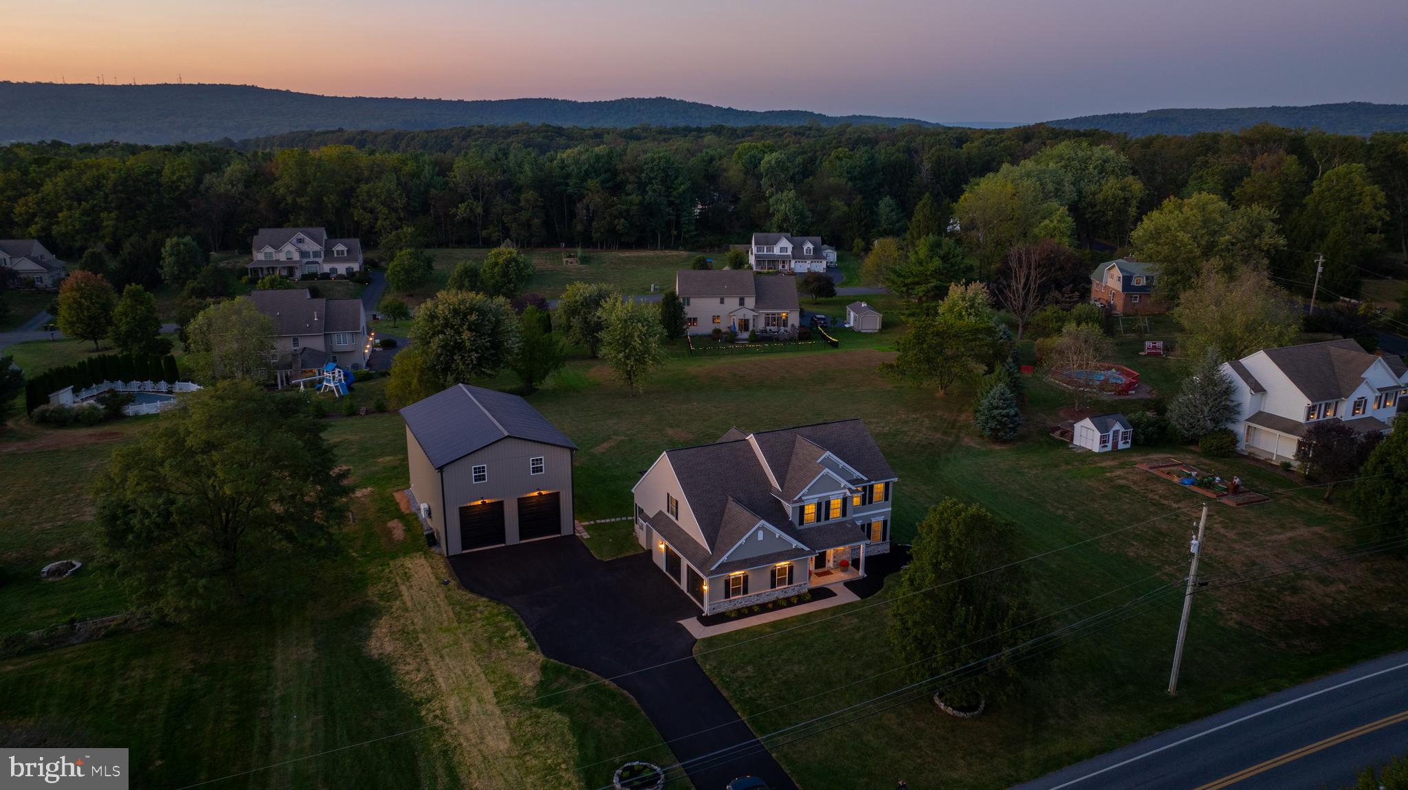809 West Brubaker Valley Road Lititz, PA 17543 - Photo 48 of 58 an aerial view of a house having outdoor space