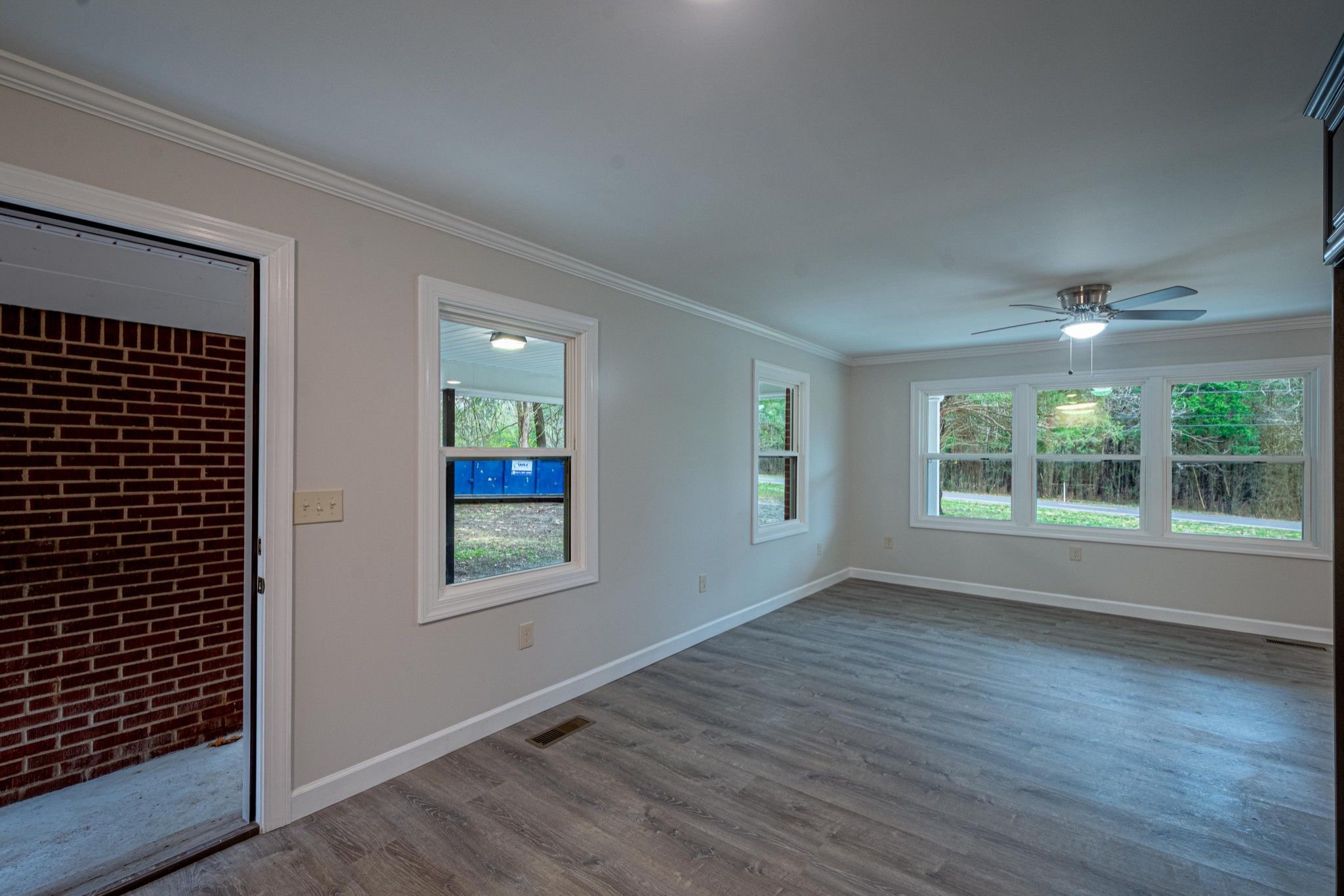1844 Prospect Elkton Road Prospect, TN 38477 - Photo 12 of 43 an empty room with wooden floor and windows