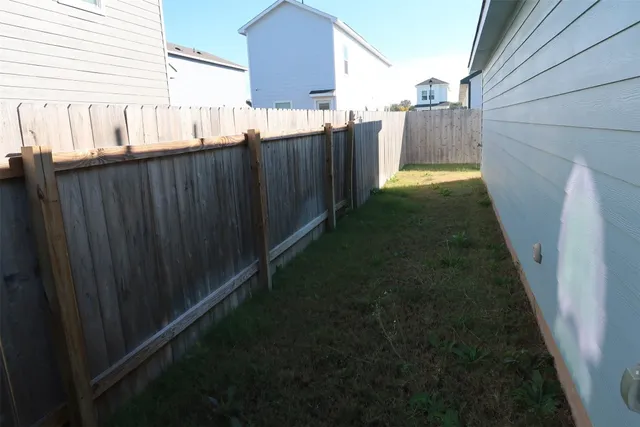 a close view of closet