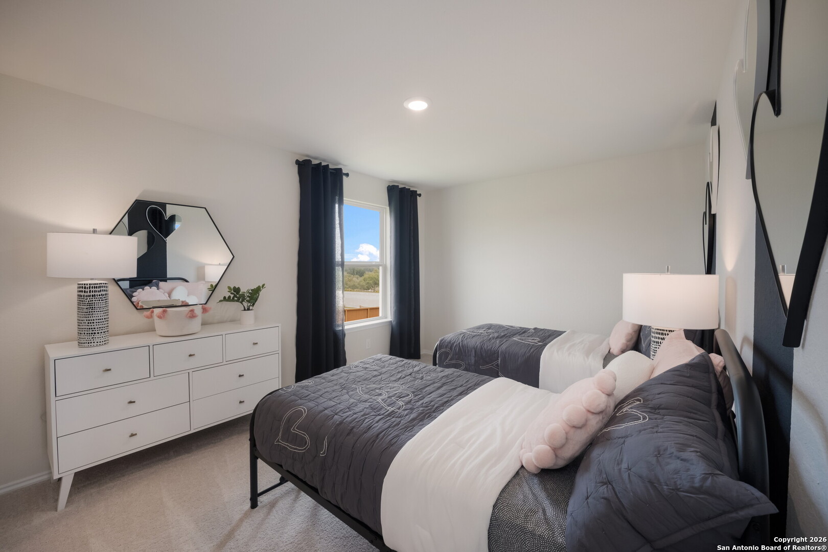 4059 Paddock Trail Seguin, TX 78155 - Photo 28 of 29 a bedroom with a bed and a dresser