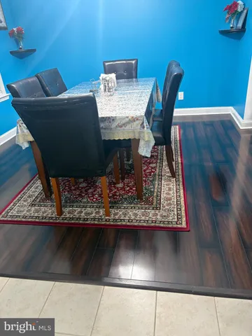 a view of a living room with furniture