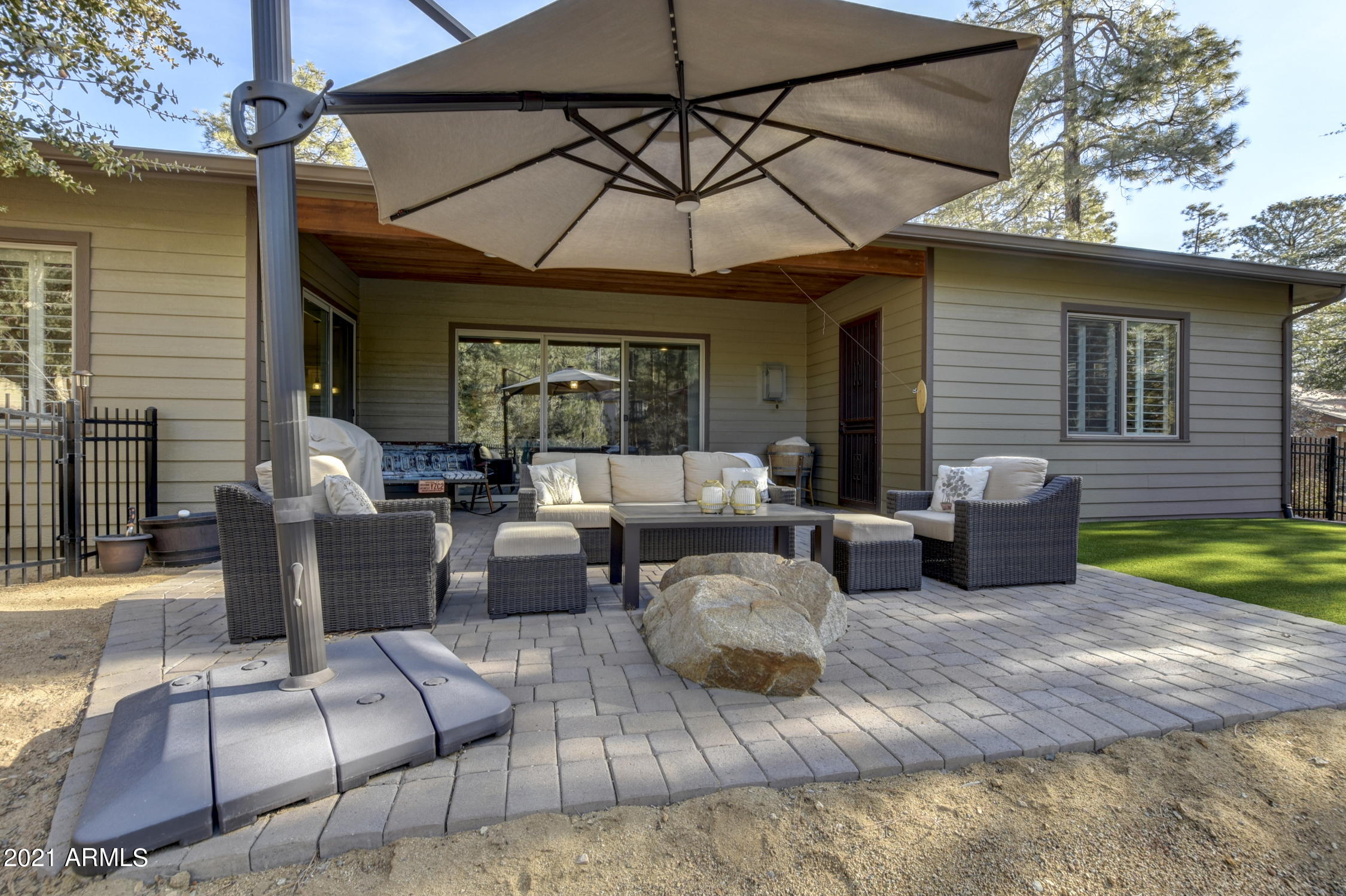 1181 West Timber Ridge Road Prescott, AZ 86303 - Photo 26 of 39 Back Patio - 1181 W Timberridge