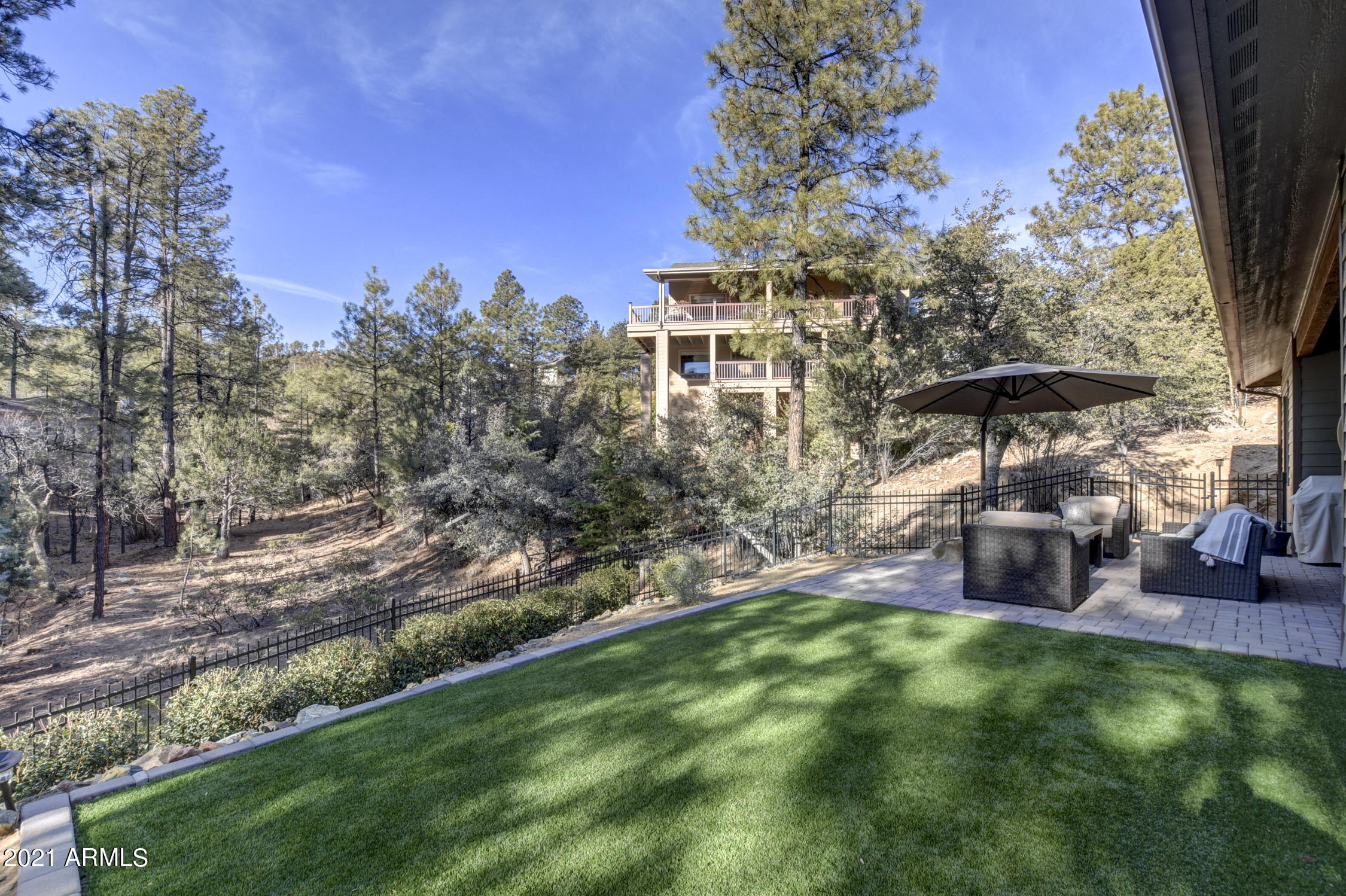 1181 West Timber Ridge Road Prescott, AZ 86303 - Photo 30 of 39 Back Yard - 1181 W Timberridge