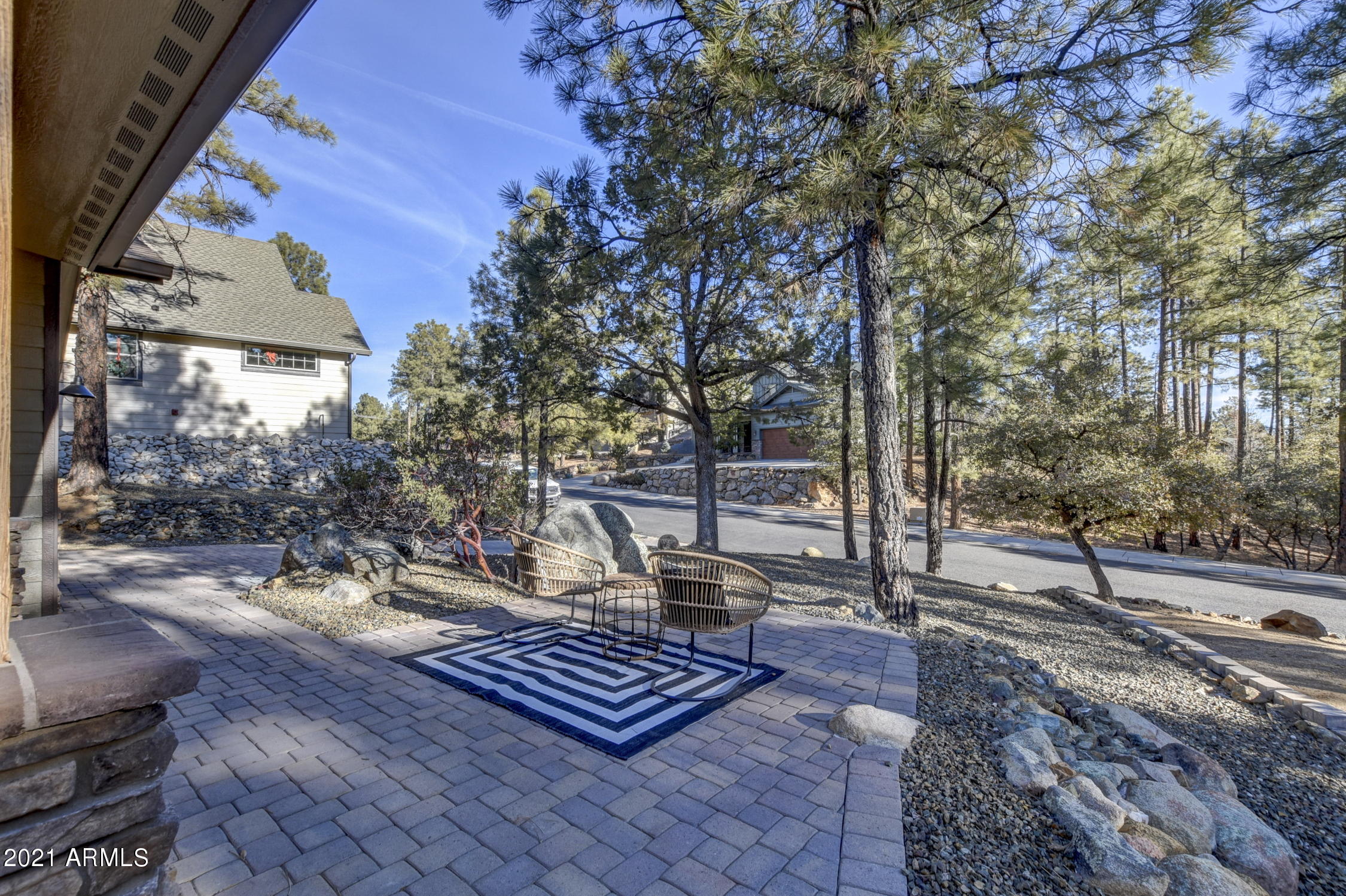 1181 West Timber Ridge Road Prescott, AZ 86303 - Photo 3 of 39 Front Patio - 1181 W Timberridge