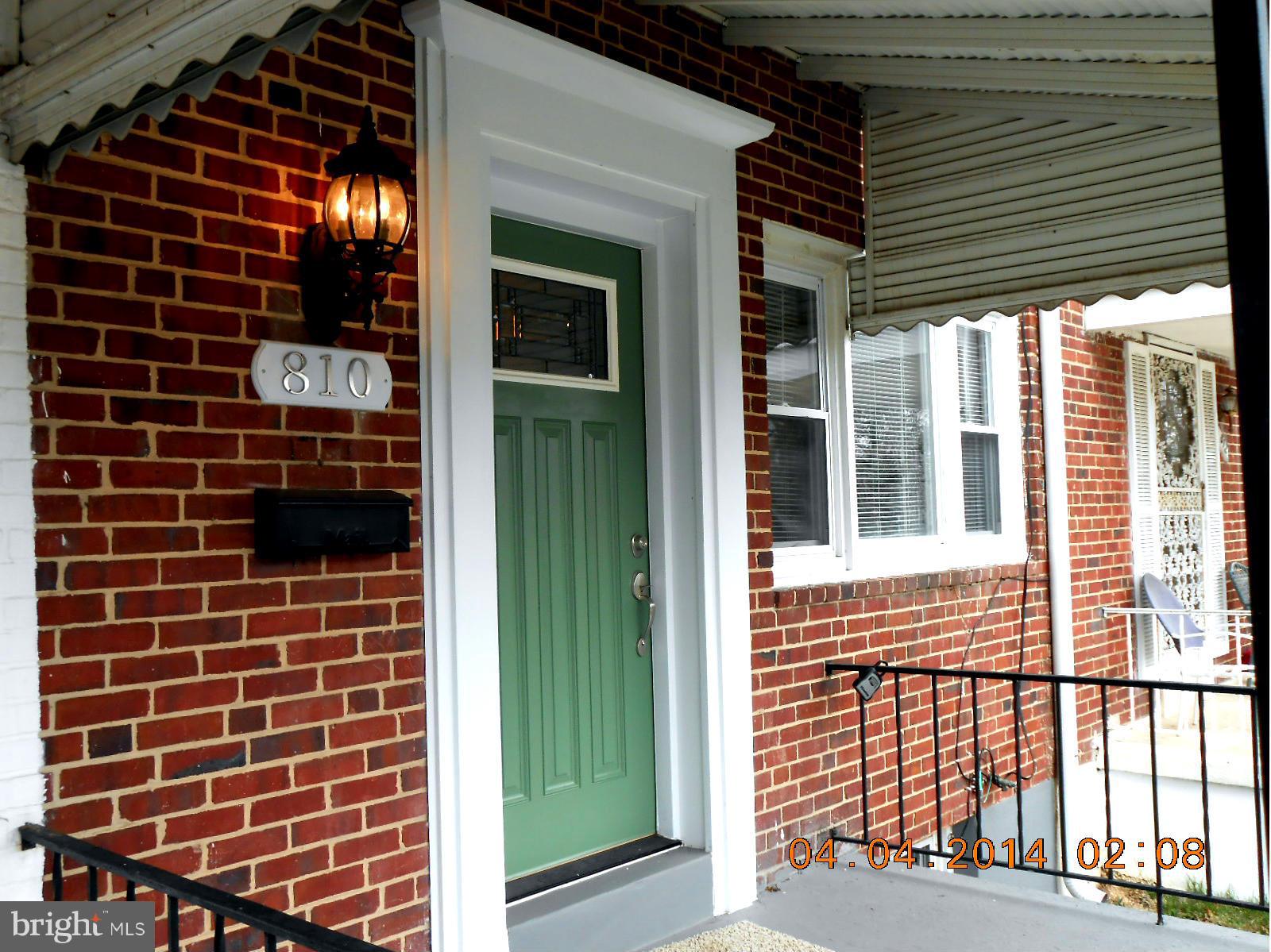 810 Benninghaus Road Baltimore, MD 21212 - Photo 3 of 30 Exterior (Front)