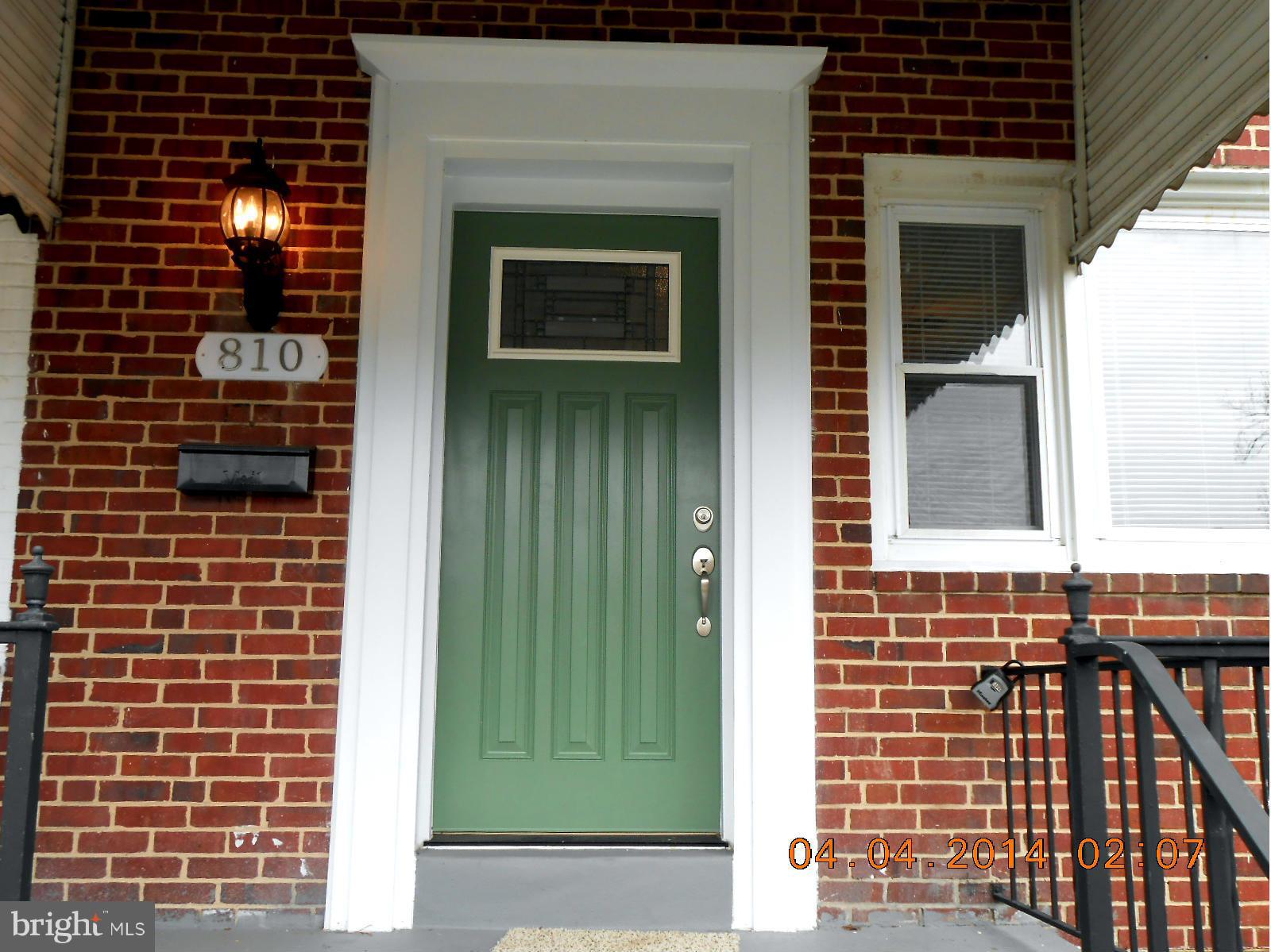 810 Benninghaus Road Baltimore, MD 21212 - Photo 4 of 30 Exterior (Front)