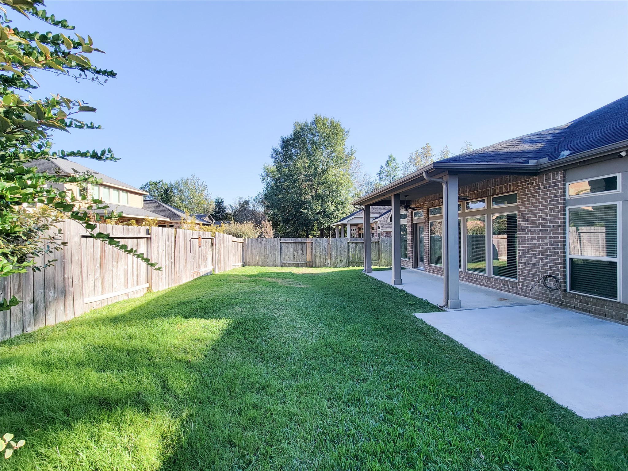 106 Colina Vista Way Montgomery, TX 77316 - Photo 28 of 29 a view of a house with backyard and porch