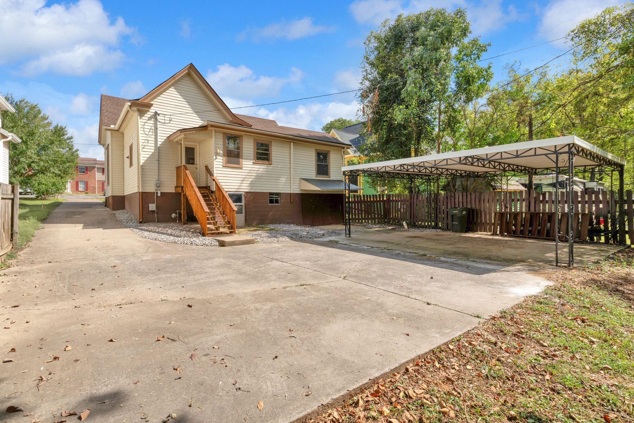 115 North Main Street Springfield, TN 37172 - Photo 31 of 34 a view of a house with backyard