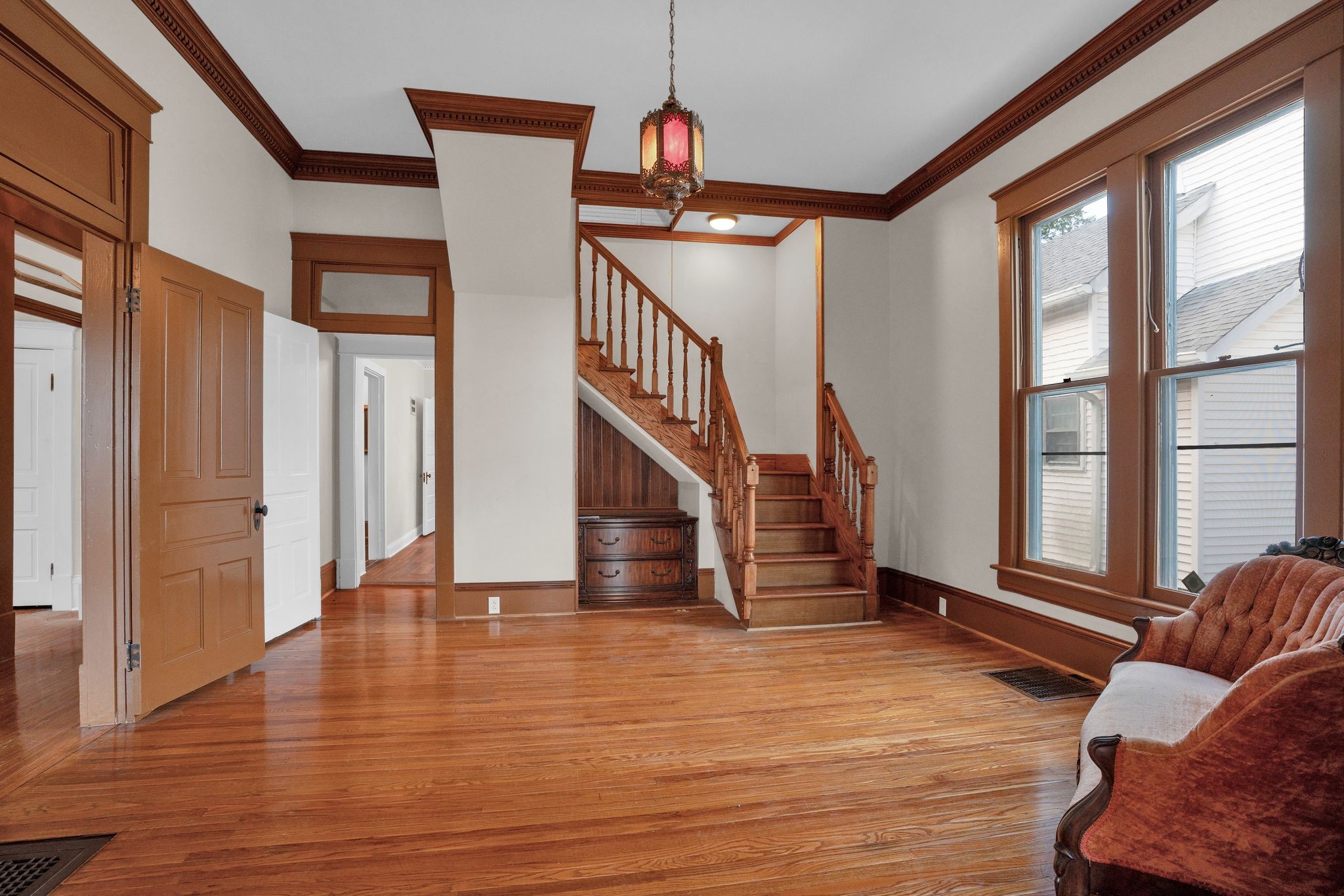 115 North Main Street Springfield, TN 37172 - Photo 10 of 34 a view of entryway and hall with wooden floor