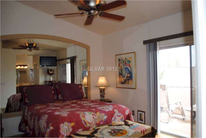 22 Rue De Parc Henderson, NV 89074 - Photo 24 of 32 Master Bedroom. Master bedroom with balcony.