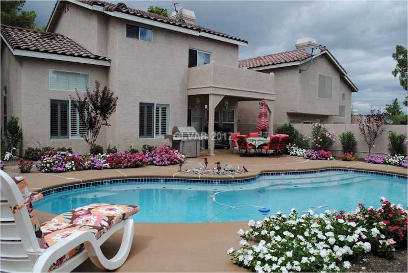 22 Rue De Parc Henderson, NV 89074 - Photo 3 of 32 Swimming Pool/Hot Tub/Sauna. Backyard is an entertaining paradise.