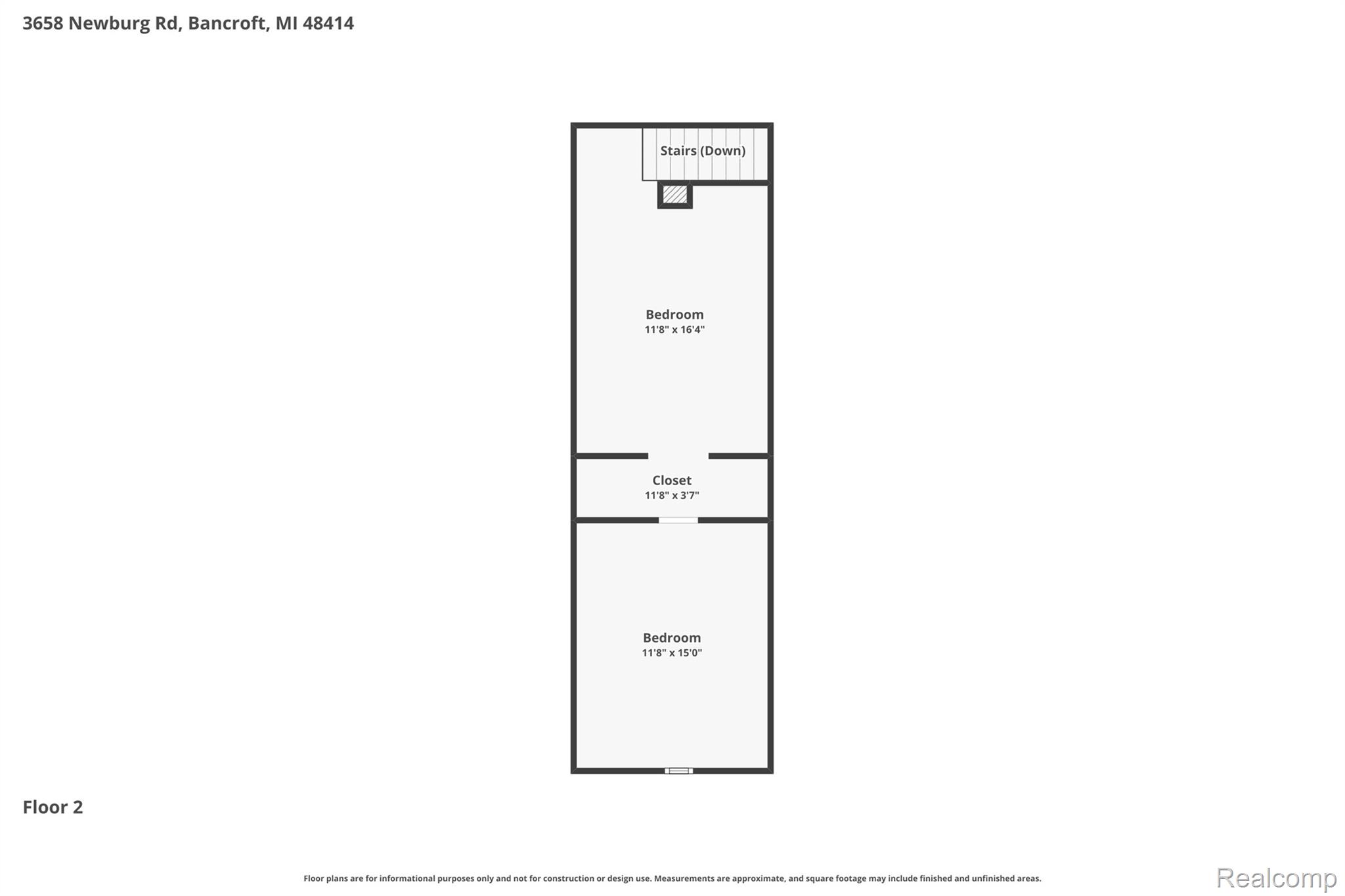3658 Newburg Road Bancroft, MI 48414 - Photo 55 of 56 4-Floor-2.jpg