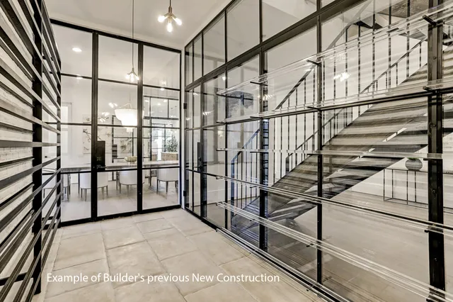 a view of a yard in front of a house