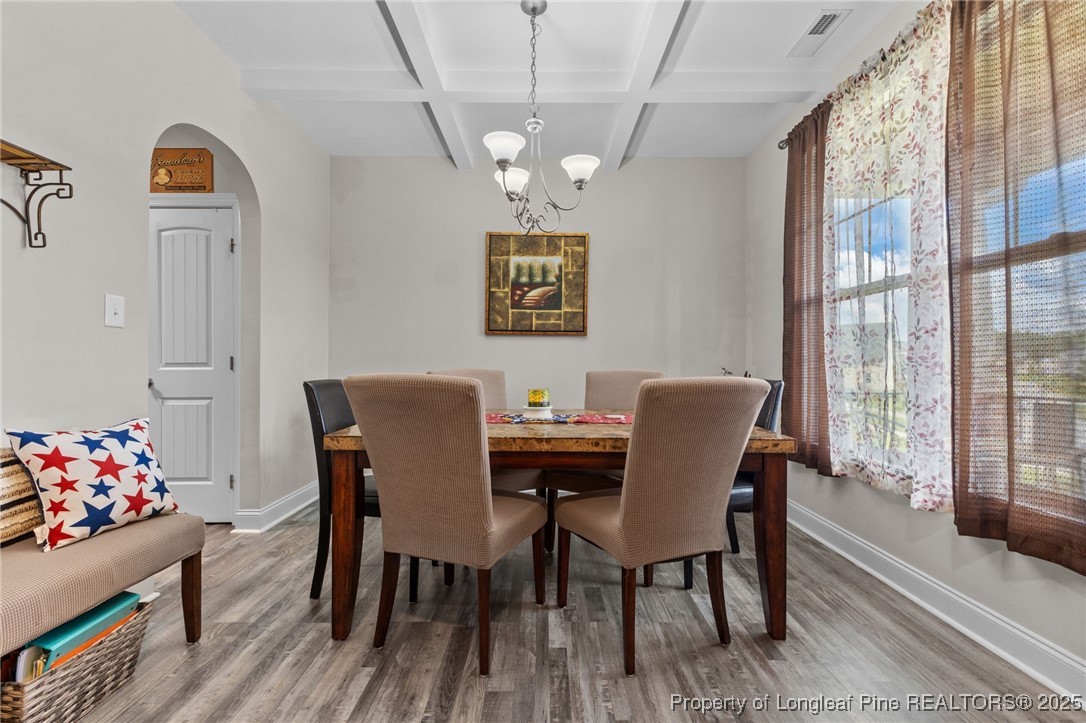 160 Huzzas Circle Cameron, NC 28326 - Photo 12 of 34 a view of a dining room with furniture window and outside view