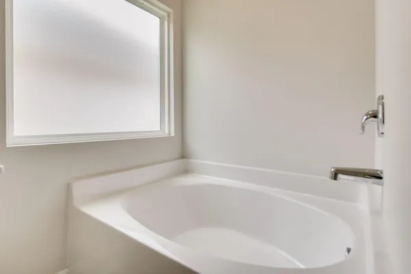 close up of a bathtub