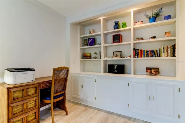 a bedroom with bed and a couch