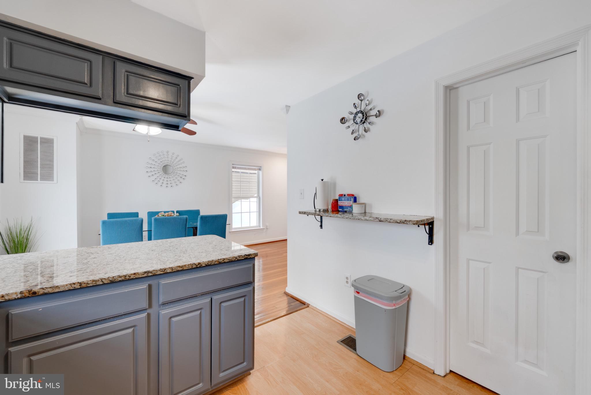 2 Knox Circle Southeast Washington, DC 20020 - Photo 13 of 25 a kitchen with a sink and a refrigerator