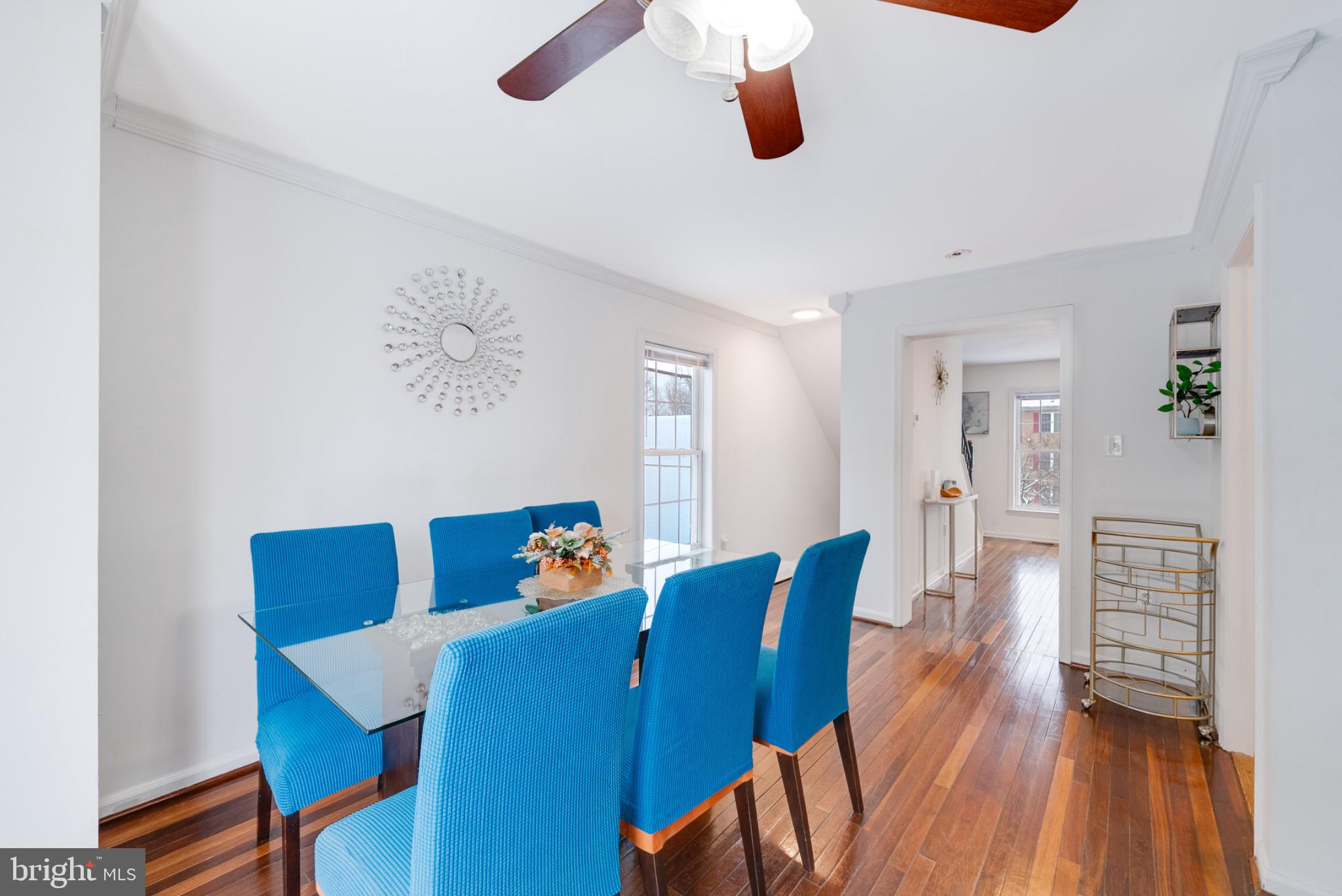 2 Knox Circle Southeast Washington, DC 20020 - Photo 15 of 25 a view of a dining room with furniture and wooden floor