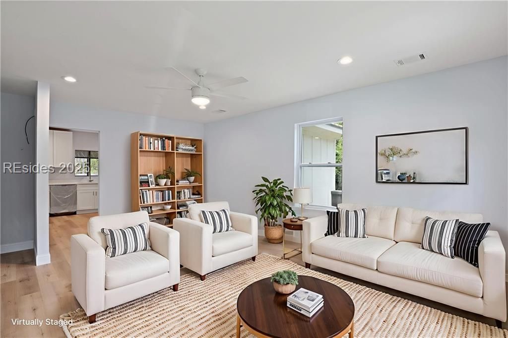 105 Jaudon Street Ridgeland, SC 29936 - Photo 4 of 26 Virtually staged living room.