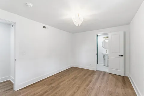 wooden floor in an empty room