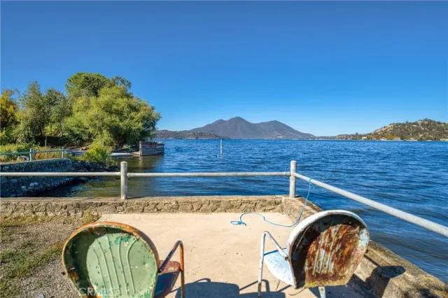 a view of outdoor space and seating area