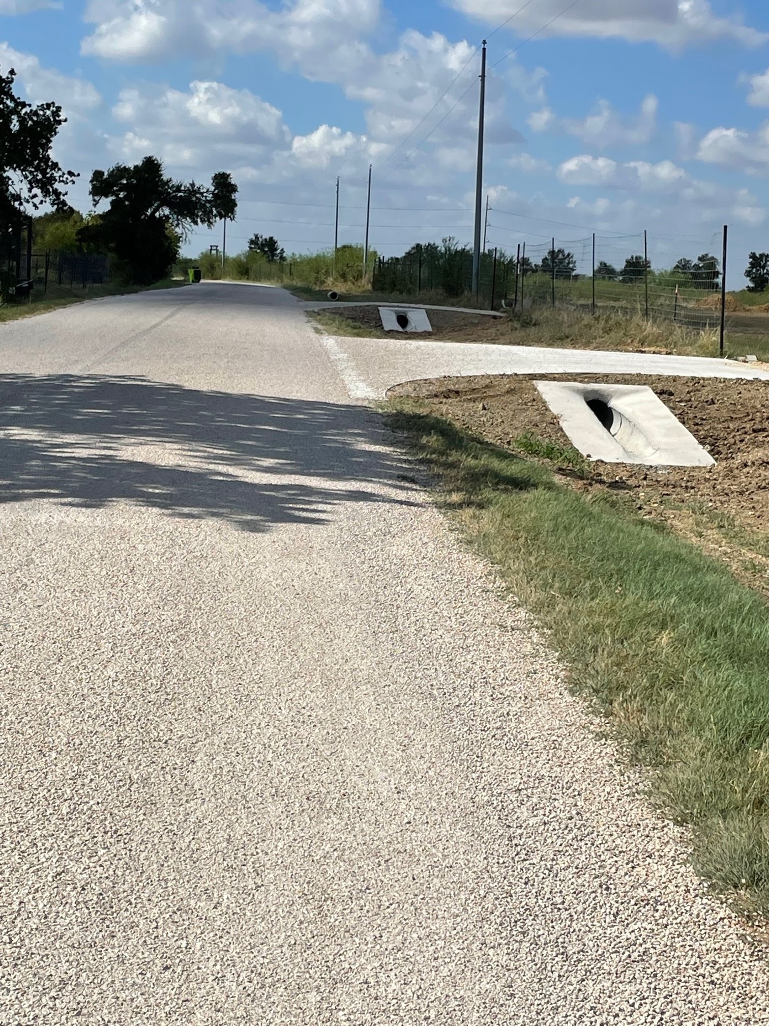 468 County Road 468 Elgin, TX 78621 - Photo 2 of 7 County road in front of lots
