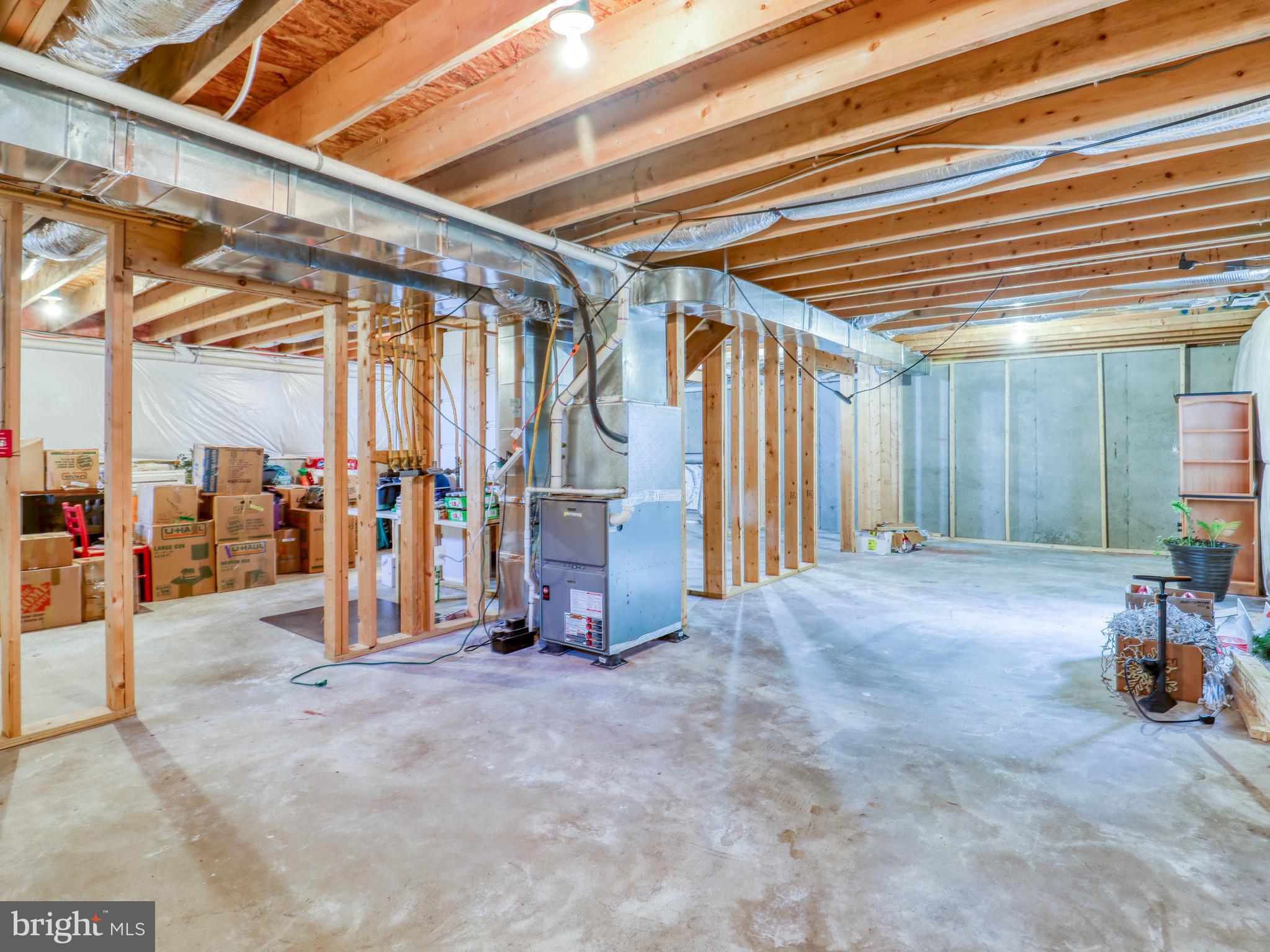 457 Canyon Road Winchester, VA 22602 - Photo 29 of 47 Unfinished Basement