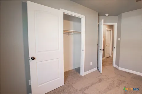 a view of closet area