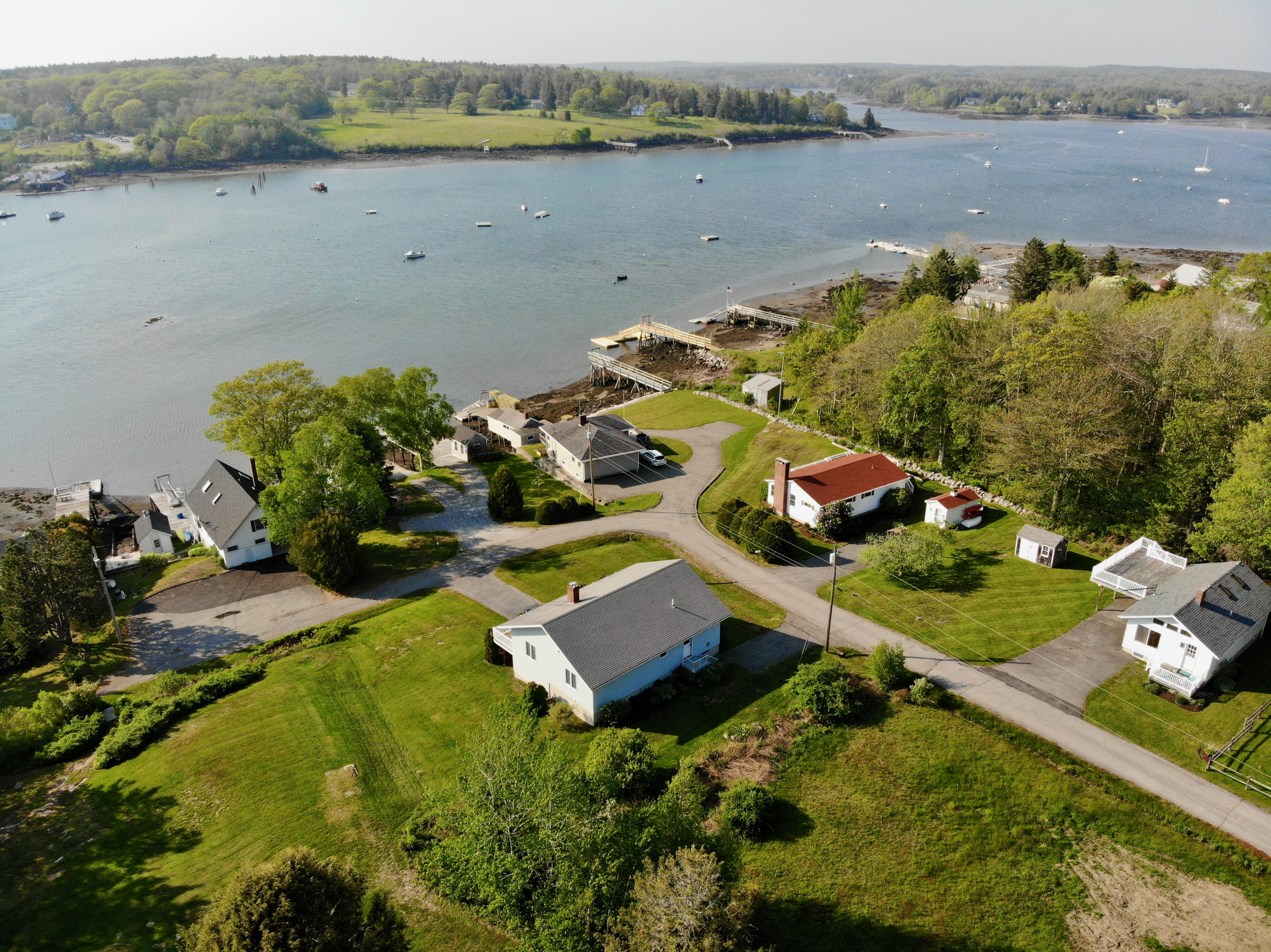 52 Paradise Road New Harbor, ME 04554 - Photo 2 of 42 Paradise Road From Above