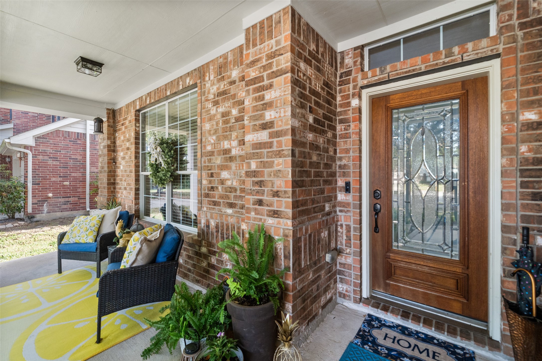 14422 Andrews Ridge Lane Humble, TX 77396 - Photo 12 of 40 a balcony with furniture and flowers