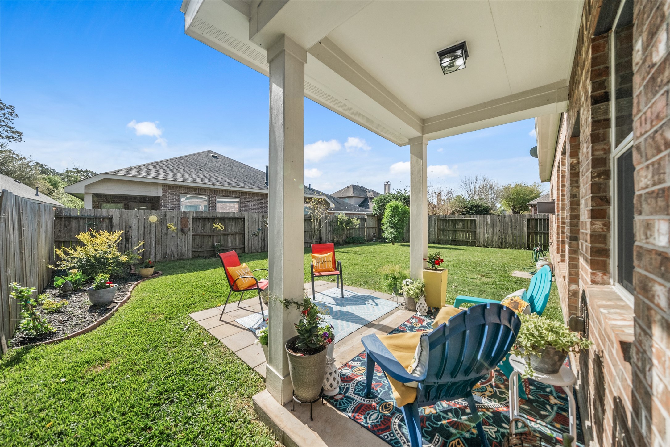 14422 Andrews Ridge Lane Humble, TX 77396 - Photo 36 of 40 a view of yard with patio