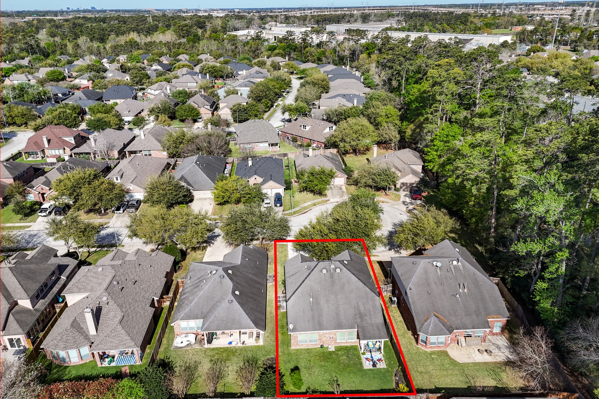 14422 Andrews Ridge Lane Humble, TX 77396 - Photo 38 of 40 an aerial view of multiple house