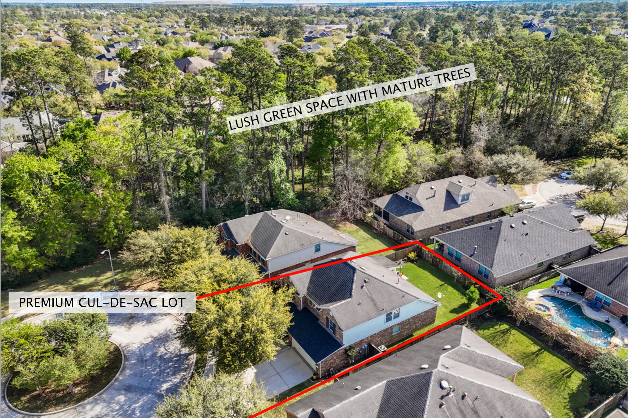 14422 Andrews Ridge Lane Humble, TX 77396 - Photo 10 of 40 an aerial view of a city