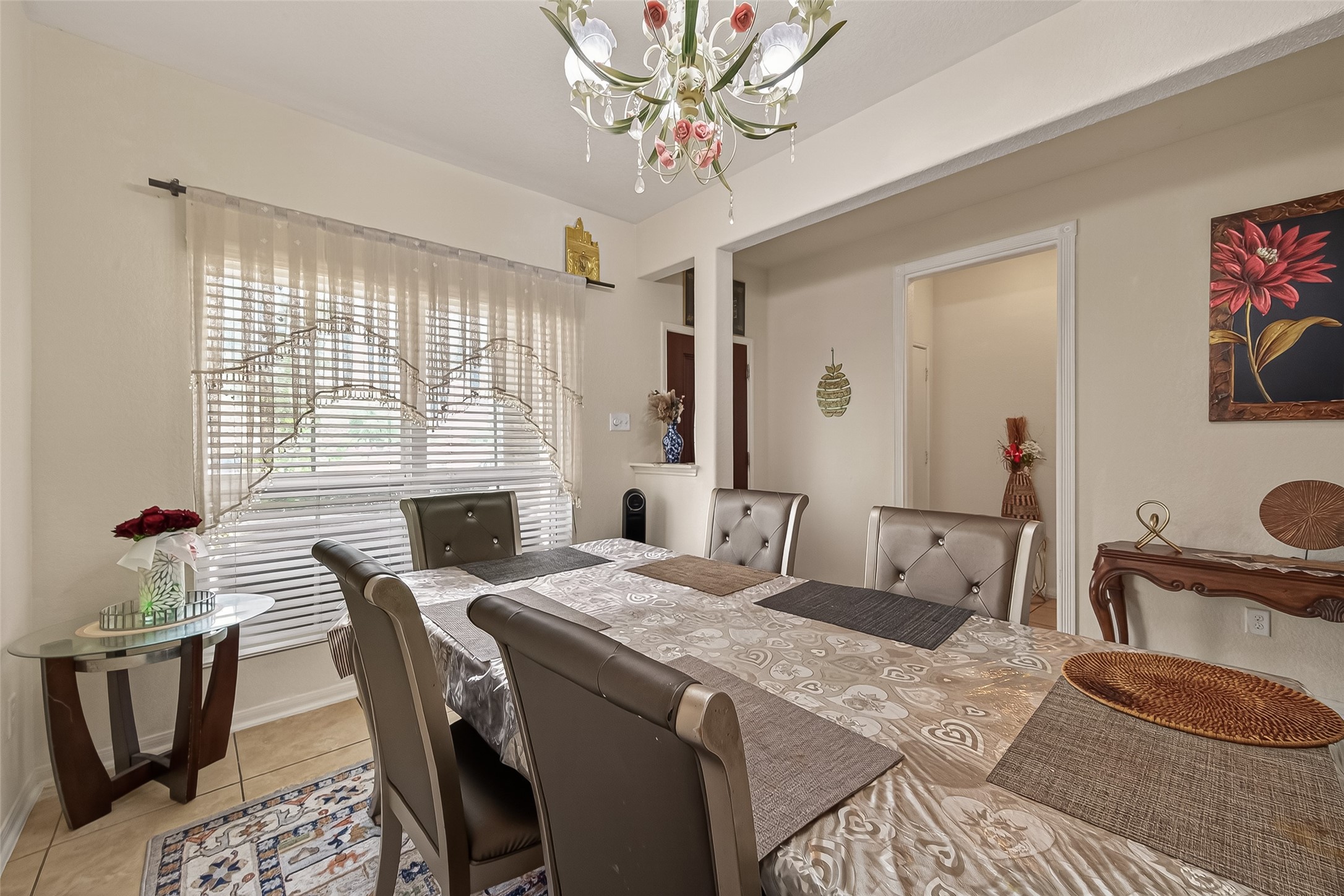 18303 All Oak Trail Houston, TX 77084 - Photo 5 of 31 a view of a dining room with furniture window and wooden floor