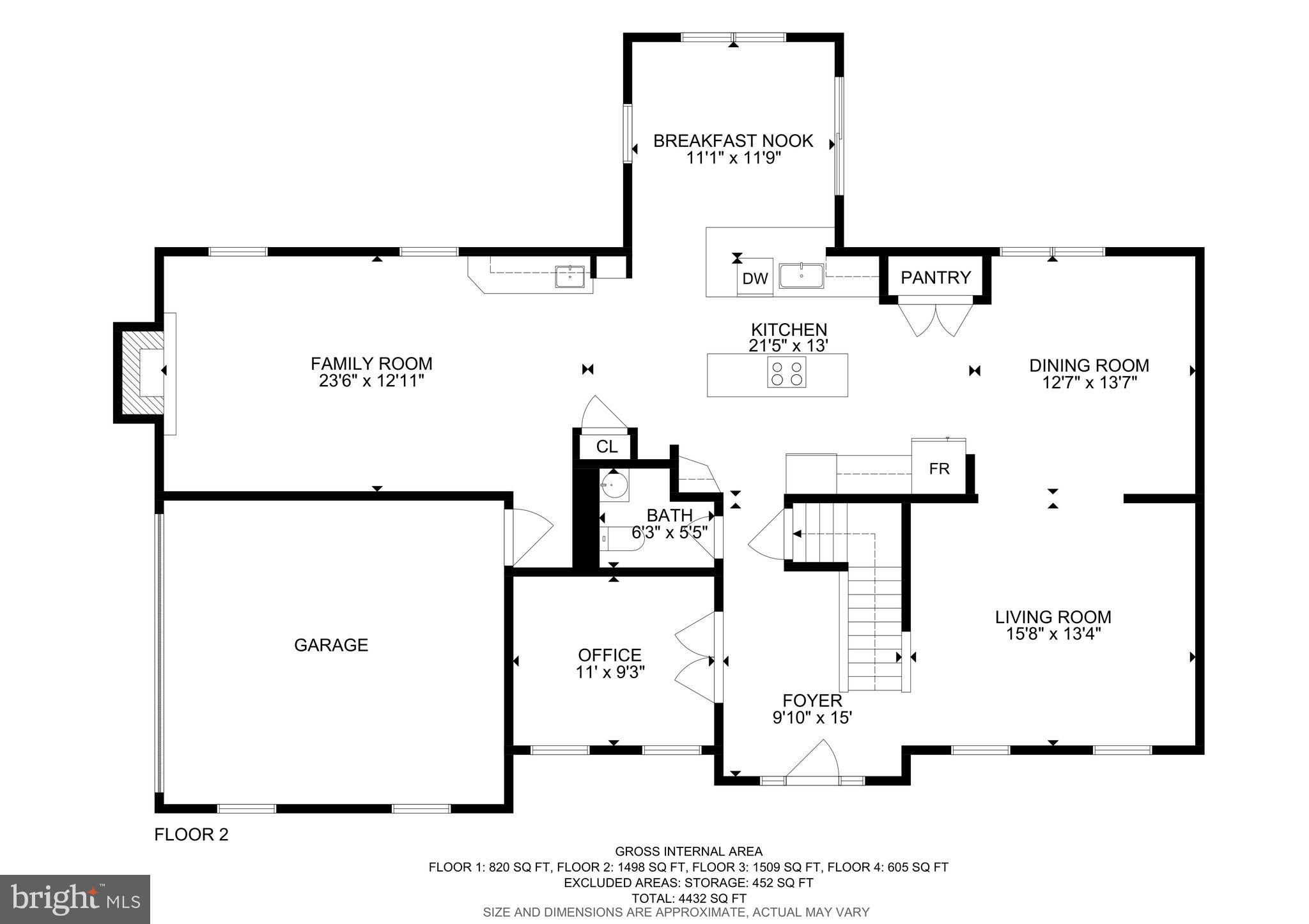 3310 Leritz Lane Edgewater, MD 21037 - Photo 85 of 89 Main Level Floor Plan