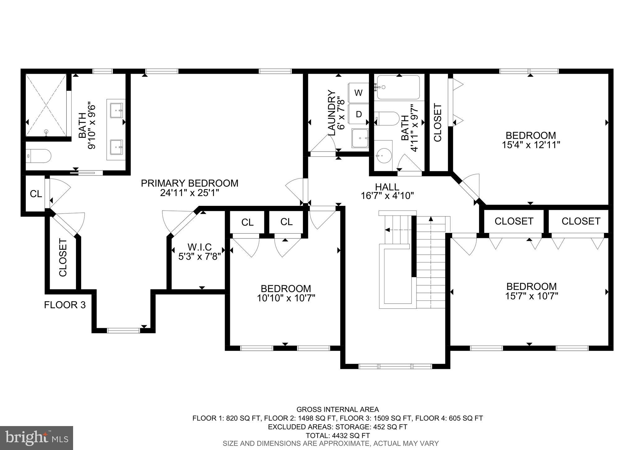 3310 Leritz Lane Edgewater, MD 21037 - Photo 86 of 89 2nd Level Floor Plan