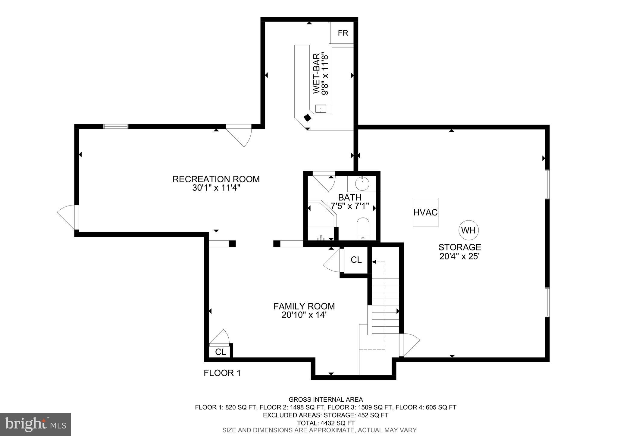 3310 Leritz Lane Edgewater, MD 21037 - Photo 88 of 89 Basement Floor Plan