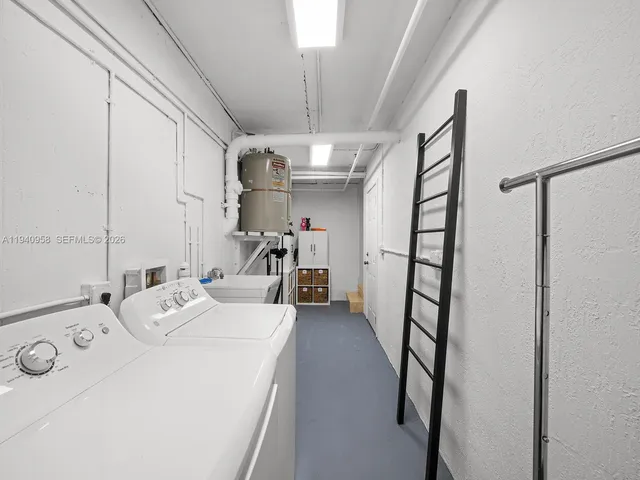 a view of utility room